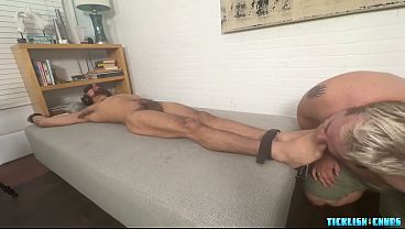 TicklishChubs Sight Deprived Javier Edged To A Massive Cumshot With Matt