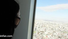 Stunning Asian Babe Bang in Public
