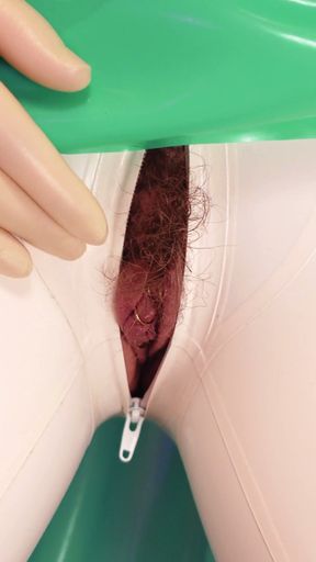 Medical Exam for you... with JOI - Latex Rubber Fetish pin up MILF (Arya Grander)   Clip 1