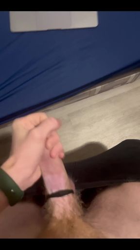 Excited Twink Playing with a New Toy, Pleasure and Cum!