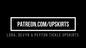 Tickle Upskirts with Lora Devyn and Peyton