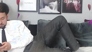 Sensual Dady hot masturbating Part 1 doing a Cam Show