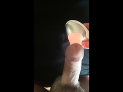 Womanizer male moaning intense orgasm