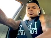 Guy caught jerking by truck drivers