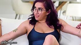 Girlsway Cassidy Klein and her best friends decide to do a tribbing 3some to make up for lost time