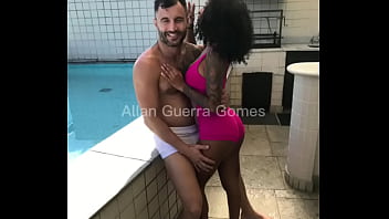 O dia que Ariella Ferraz conheceu o lutador de MMA Allan Guerra Gomes