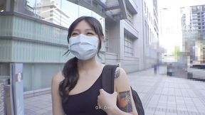 Asian model Lan Xiang Ting gets picked up on the street for wild anal sex