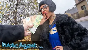 French babe Candy Scott's wet pussy filled by a big dick