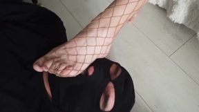 I Worship Her Feet Compilation 1 - I Worship Of A Masked Girls Feet 10 Min