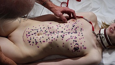 DSC12-5) Petite Spinner Reagan Reid First Hot Wax Play Followed by Old Man Fucking Her Who Leaves a Creampie
