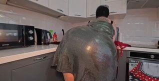 The Stepmom stayed with her Stepson and arranged a Hard Fuck with a hot blowjob and hot words