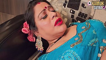 Mature Indian BBW seduces her young servant