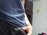 big cock, young man with a good cock giving him affection