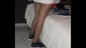 Sexo apasionado al co&ntilde_o caliente de mi cu&ntilde_ada despu&eacute_s de la fiesta.