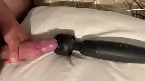 The hardest I�ve ever came! 1st time using wand