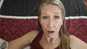 MILF caught in bed by son-in-law raw creampie disaster