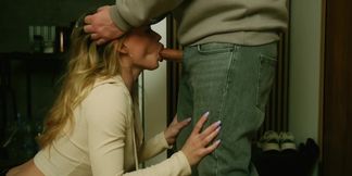 Wife Marimoore Pays for Husband's Debt with Her Mouth and Pussy