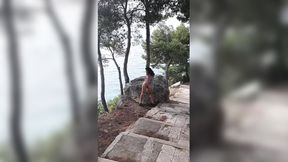 'Stranger's fingers ravaging hairy pussy&#x1F32E;&#xFE0F; in park'
