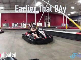 Trailer What started off as a people having joy racing K1 Indoor Carts turned ultra competitive between 2 people in special. After the race, Shay Coxx approached the gentleman (Darren Blaze)