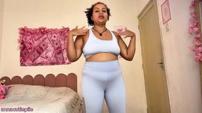 farting on my gym clothes - fart worship and ass worship