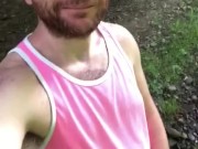 Pissing on a Hike