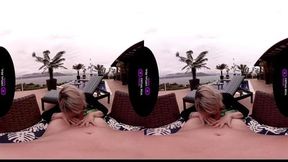 VirtualRealTrans com Sunset at the beach