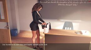 AWAM - Jennifer takes a bbc and give a blowjob