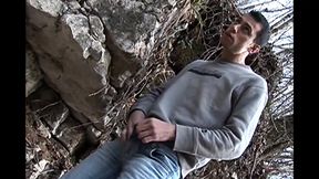 Hot Blonde MILF Caught in the Countryside While She's Pissing and Ass Fucked