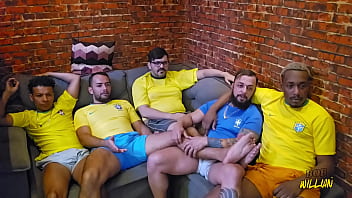 Hora do jogo com os putos