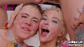 Internet stranger meets up with Emma Bryan for a hot and messy hookup