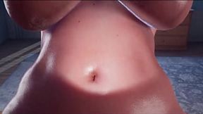 Two mature women with large breasts enjoy intense anal&#x1F44C; encounters with a young man