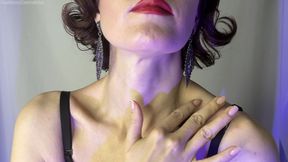 A tiny ball on my collarbones and neck