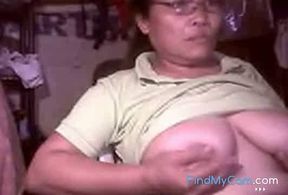 Mature Asian Elizabeth, 57, on Webcam - Part 2