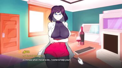 Oppaimon [Hentai Pixel game] Ep.2 Fucking with the professor Alexa in pokemon parody