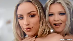 Getting Fucked In The Living Room - Kay Carter, Anna Claire Clouds And Xander Corvus