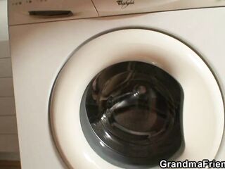 2 repairmen screw schlong-hungry old grandma