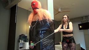 Helpless slut at Mistress Tirza's mercy - 3 - MP4