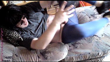 Kaffee zur Entspannung (Sexy Gestylt in Legging)