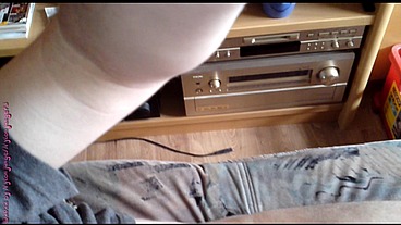 Kaffee zur Entspannung (Sexy Gestylt in Legging)