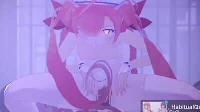 Kokaze & Yamakaze train the Admiral to become a succubus toy for their own pleasure