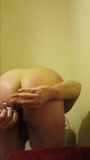 Injecting Lubricant into My Ass