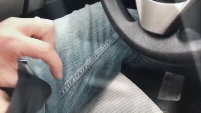 Road trip Fun and close up public action