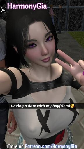 Cheating Girlfriend Riding Another Man's Dick