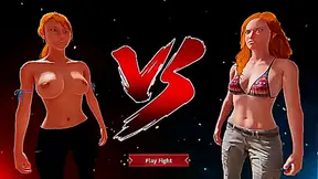 Ginny Faces Off Against Chelci in a Heated Nude Battle Royale