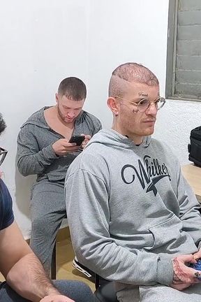 3 Heteros Playing Naked