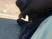 Beatin my dick at hunting park(philly)