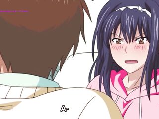 first Time with my Bushy Stepsis, Her Pussy is Absolutely Drenched - Uncensored Anime