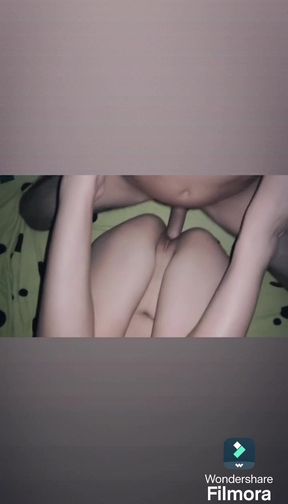 We had a quickie and I came on her, homemade sex