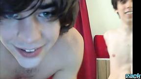 ”ZackRandall: Zack Randall & Tyler Haycock Take Turns Pleasuring Their Hungry C”