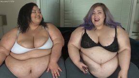 ssbbw jae and brianna dont like your small penis porn video